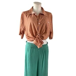 NWT Unisex All Fenix Earth Montana Cabana Shirt - Small